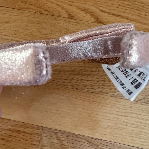 Disney Parks Briar Rose Gold Glitter Minnie Mouse Ears Headband - Picture 7 of 7